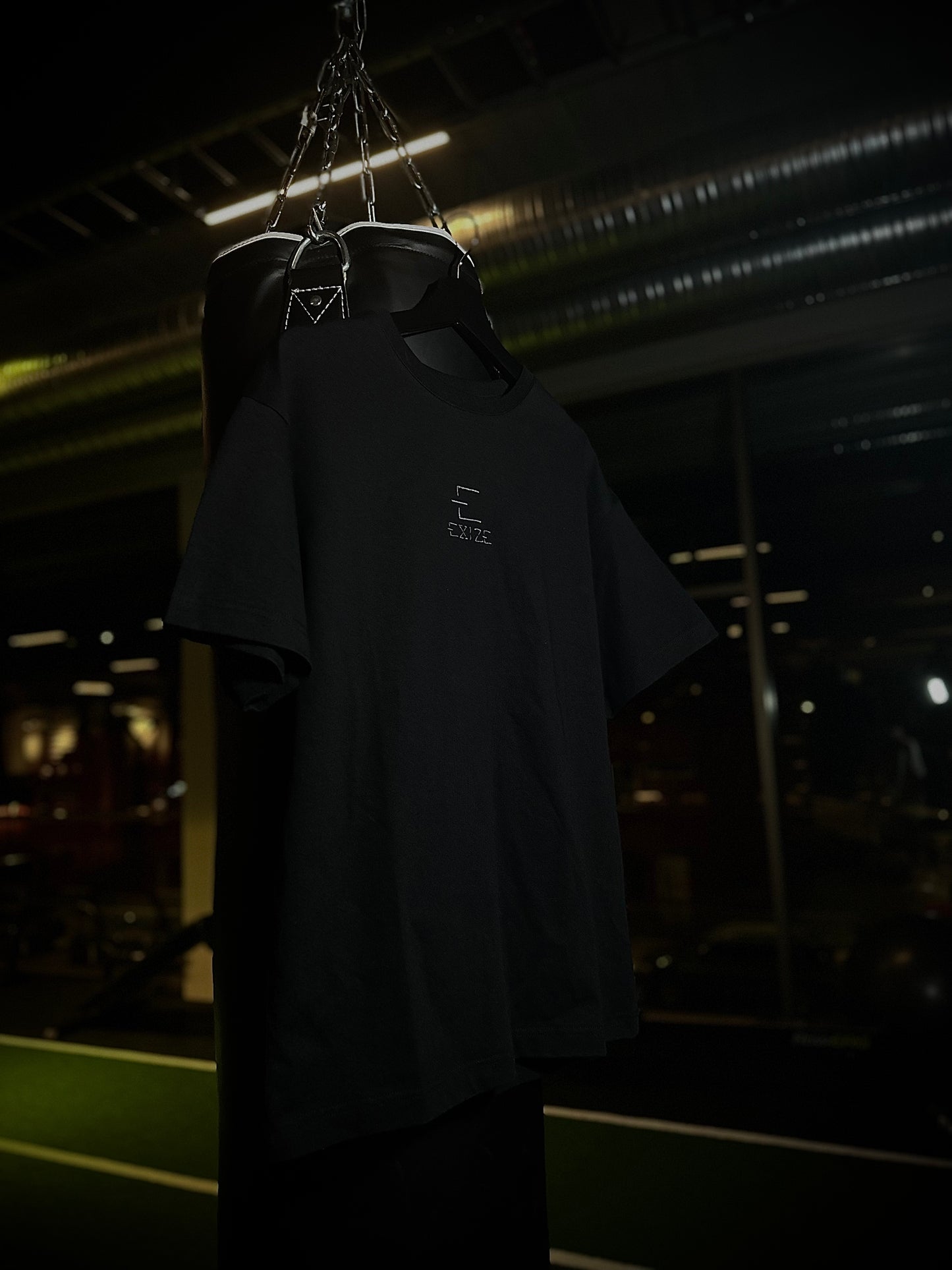 EXIZE OVERSIZED T-SHIRT BLACK